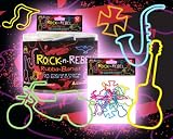 Rock N Rebel Rubba Bandz Dog Rubber Bands Bracelets 12pk Rubba-bandz