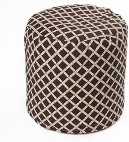 OC Fun Saks Cylinder Bamboo Pouf
