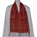 Wool Muffler Mens Neck Scarf Accessory Jacquard Design Dad Gifts 12 x 60 inches