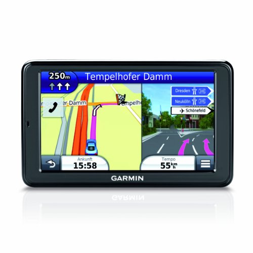 Garmin nüvi 2595 LMT Navigationsgerät (12,7 cm (5,0 Zoll) Display, 3D Traffic, Gesamteuropa, Lifetime Map Update, Bluetooth, Sprachsteuerung)