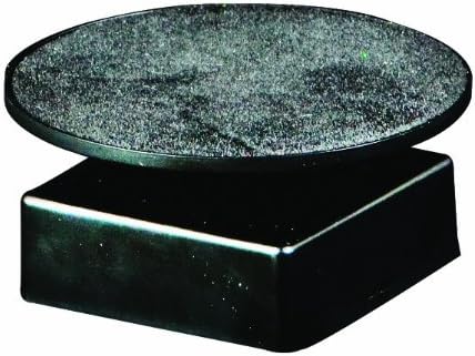 Roman Lights Battery-Operated Rotating Display, Black by Roman Lights