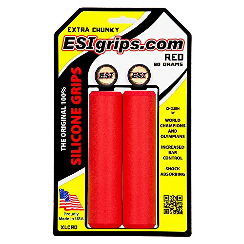 ESI Grips Extra Chunky MTB Grip, Red