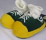 Green Bay Packers NFL Premium Baby Sneaker Slippers - 0-3 Months