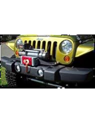 From Amazon.com. Click for details:
 Automotive Parts and Accessories: Body Armor 4x4 JK-3105 Black - Steel Winch Plate System for 2007 -2013Jeep Wrangler JK OEM Bumper - Body Armor Automotive Parts and Accessories: Body Armor 4x4 JK-3105 Black - Steel Winch Plate System for 2007 -2013Jeep Wrangler JK OEM Bumper - Body Armor