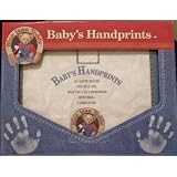 Blue Jean Teddy Baby's Handprints by 