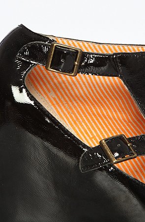 80%20 The Penny Buckle Open Wedge in Black,Shoes for Women from 80%20
