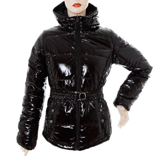 Bench Damen Jacke mit Kapuze LEX, black, L