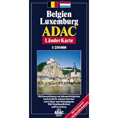 ADAC Karte, Belgien, Luxemburg