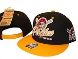Black Pittsburgh Pirates 47 Brand Adjustable Snap Back Baseball Cap Hat