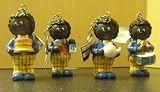 Jolly Golly Key Rings Set of Four Different Designs sold as One Lot