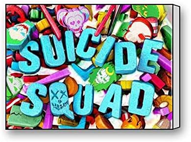 DIY Home Decor Suicide Squad Corn Meal Food Art Illustration Custom Movie Poster Canvas Print 16X12 Inch
