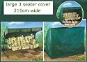 Large 7' Foot 3 Seater Garden Swing Hammock Outdoor Cover