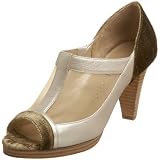 Joy Chen Women's Mia Peep Toe Platform Pump