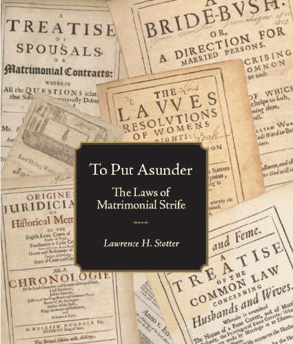 To Put Asunder / The Laws of Matrimonial Strife