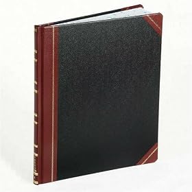 Boorum and Pease 160212156 Bound columnar book, 6-column, 1-page form, 150 pages, 12-1 4 x... by Boorum & Pease