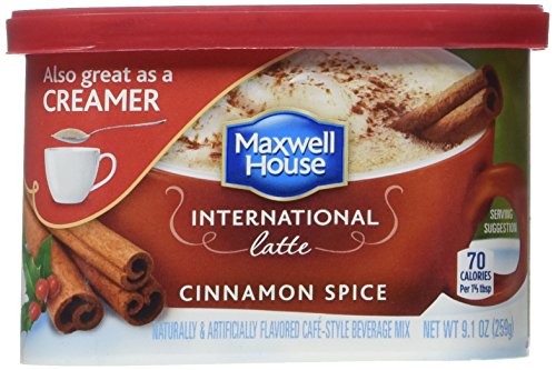 Maxwell House International Latte Cinnamon Spice,Pack of 4