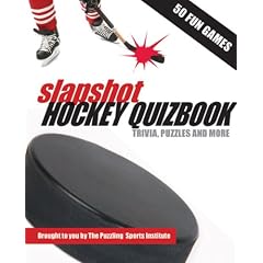 Slapshot Hockey Quizbook: 50 Fun Games brought to you by The Puzzling Sports Institute