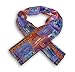 Laurel Burch Silk Scarf (Blossoming Felines)