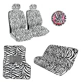 51L7M8DKZzL. SL160  12 Piece Safari Zebra Animal Print Auto Interior Gift Set
