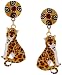 Lunch at The Ritz 2GO USA Leopard Snack Earrings Posts