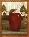 Apple Art Poster Print by Chris Palmer, 8x10