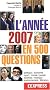 L'ann�e 2007 en 500 questions