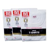 B.V.D.丸首半袖Ｔシャツ ３枚組 G013TS M W