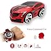Babrit Smart Voice Control RC Car Creative Voice-activated RC Vehicles Scratch Resistance Intelligent Commanded by Watch Voice Remote Control Car-Red
