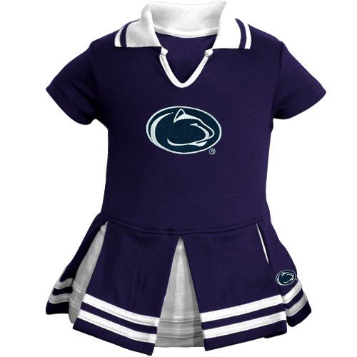 Penn State Nittany Lions Navy Blue Infant One Piece Cheerleader Dress
