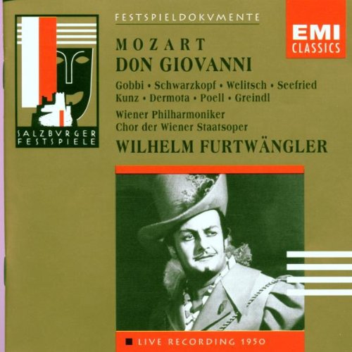 Produkt-Bild: Mozart: Don Giovanni (Gesamtaufnahme)(Aufnahme Live Salzburger Festspiele 27.08.1950)
