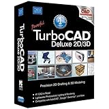 TurboCAD Deluxe 19 2D Design & 3D Modeling CAD Software