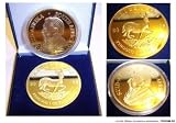 Krügerrand 1 oz Goldmedallie
