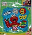 Fisher Price Sesame Street Elmo's World Elmo 7 Chunky Piece Puzzle Fun
