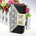 ABC(TM) Black Fashion Girl Woman Fresh Sweet Cute Flip Wallet Leather Case Cover for Iphone 5s 5 5th
