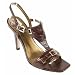 Circa by Joan & David Glowing Dark Brown sandals