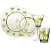 Acrylic Palm Tree Serveware Collection