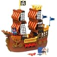 Fisher-Price Imaginext Adventures Pirate Ship [Amazon Frustration-Free Packaging]