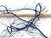 Navy Blue Eyelash Yarn 50 Gram Ice 22781