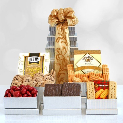 Joyous Noel Holiday Gift Tower