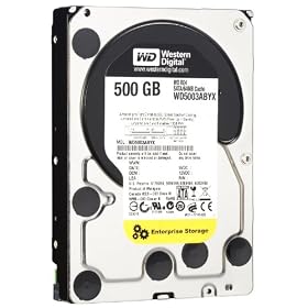 Western Digital 3.5 inch RE4 500GB 7200rpm SATA 3GB/s 64MB Enterprise Internal Hard Drive