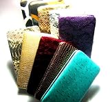 10 Animal Pattern Clutch Flat Opera Wallets w/Checkbook Holders