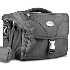 Mantona Neolit XL SLR-Kameratasche (Regenh�lle, hochwertige Metallverschl�sse)