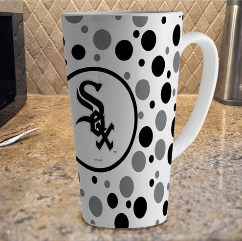 MLB Chicago White Sox 16-Ounce White Latte Mug