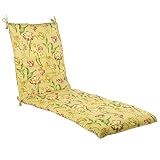 Outdoor Living : Chaise Cushion- Yellow Floral