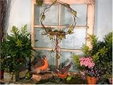 Ivy Bird Feeder Wreath and Garden Stake