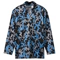 Boys' C9 by Champion&reg; Camo 1/4 Zip Top - Black/ Gray/ Turquoise
