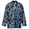 Boys' C9 by Champion&reg; Camo 1/4 Zip Top - Black/ Gray/ Turquoise