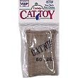 Vo-Toys Burlap Bag with Catnip Cat Toy