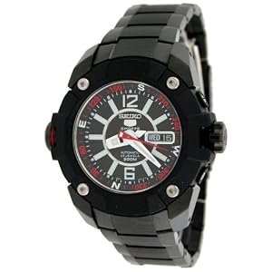 Seiko SKZ267K1 Mens Seiko 5 Sports Automatic Atlas Diver Black Dial,