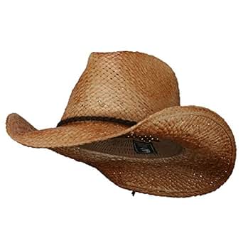 cowboy straw hats raffia hat natural customizable osfm
